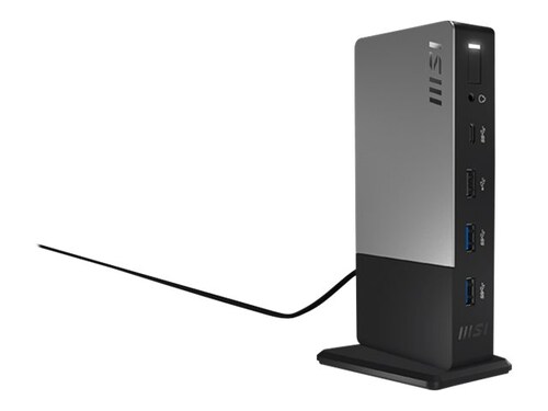 MSI USB-C Docking Station Gen 2, 150W AC Adapter, 100W Power Delivery