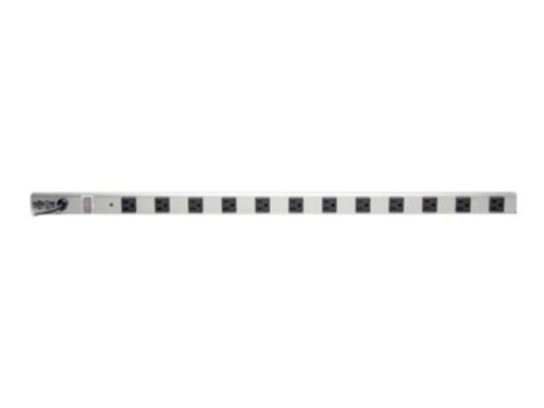 Tripp Lite Power Strip w  Surge Protection, 36", (12) Outlets, 1050 Joules, 15ft Cord