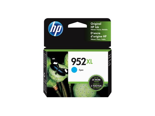 HP 952XL (L0S61AN#140) Cyan Original Ink Cartridge