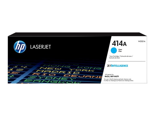 HP 414A (W2021A) Cyan Original LaserJet Toner Cartridge