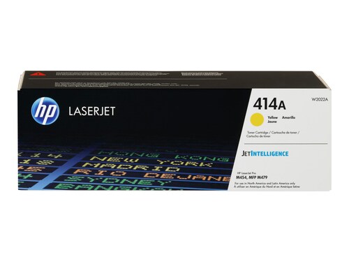 HP 414A (W2022A) Yellow Original LaserJet Toner Cartridge