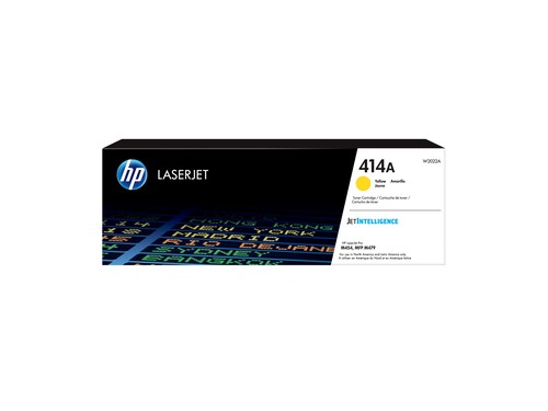 HP 414A (W2022A) Yellow Original LaserJet Toner Cartridge 4 HP 414A (W2022A) Yellow Original LaserJet Toner Cartridge