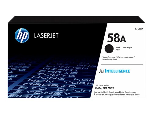 HP 58A (CF258A) Black Original LaserJet Toner Cartridge