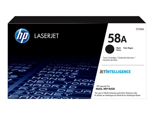 HP 58A (CF258A) Black Original LaserJet Toner Cartridge