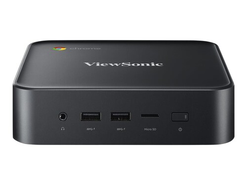 ViewSonic Open Box Chromebox NMP760 DM DC Celeron 5205U 1.9GHz 8GB 64GB Flash UHD GbE 65W ChromeOS