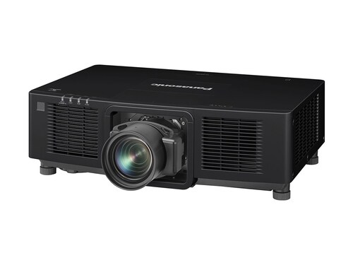 Panasonic PT-MZ17K WUXGA DLP Projector, 16500 Lumens, Black (No Lens)