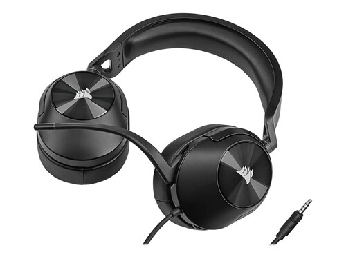 Corsair HS55 STEREO Wired Gaming Headset — Carbon