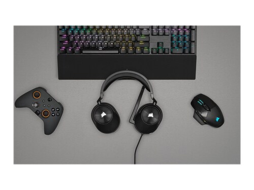 Corsair HS55 STEREO Wired Gaming Headset — Carbon