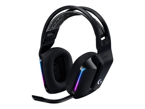 Logitech G733 LIGHTSPEED Wireless RGB Gaming Headset - Black