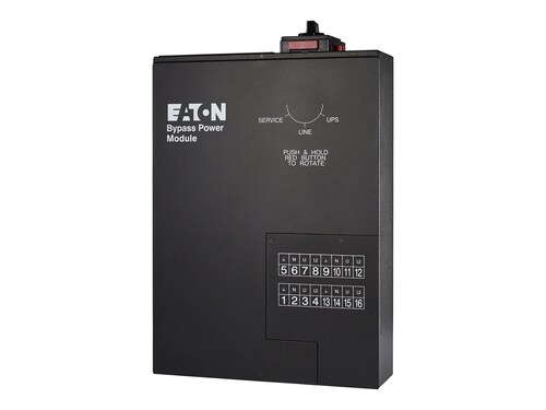 Eaton Bypass Power Module (BPM), 3U Wall-mountable, 125A 3-phase HW Input Output